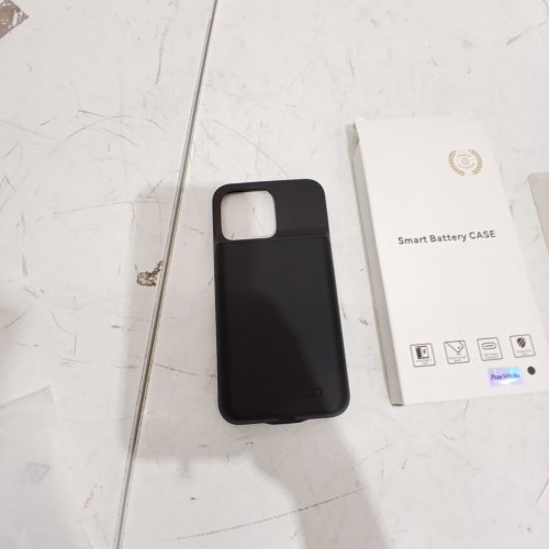 SMART BATTERY CASE FOR IPHONE 14 PRO MAX - BLACK image 2