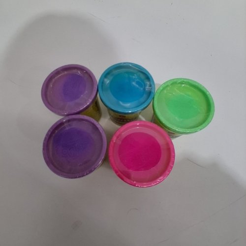 5PK HASBRO PLAY-DOH MODELLING CLAY - 4OZ EACH - ASSORTED COLOURS image 3