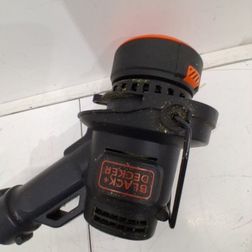 BLACK+DECKER CORDLESS STRING TRIMMER/EDGER WITH BATTERY - 10" - 20V - BLACK/ORANGE (MODEL: LST201) image 4