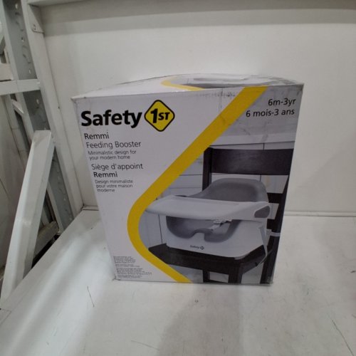 SAFETY 1ST REMMI BABY FEEDING BOOSTER SEAT - 6M TO 3YR - GRAY/WHITE (MODEL: 21092CRAB) image 4