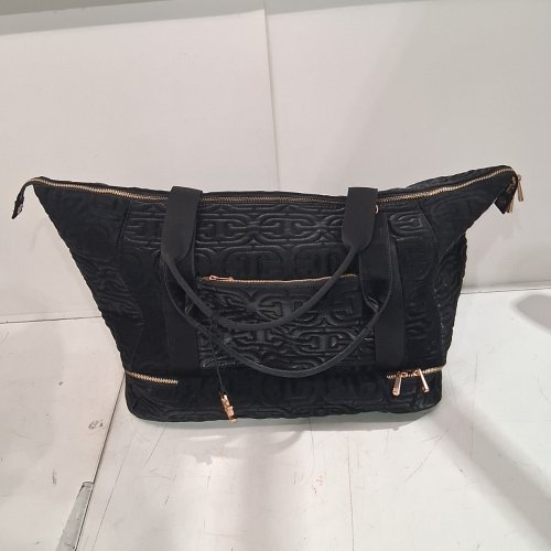 SAM EDELMAN WEEKENDER DUFFEL BAG - 18" X 13.5" X 9" - BLACK/GOLD (MODEL: 1984946) image 2