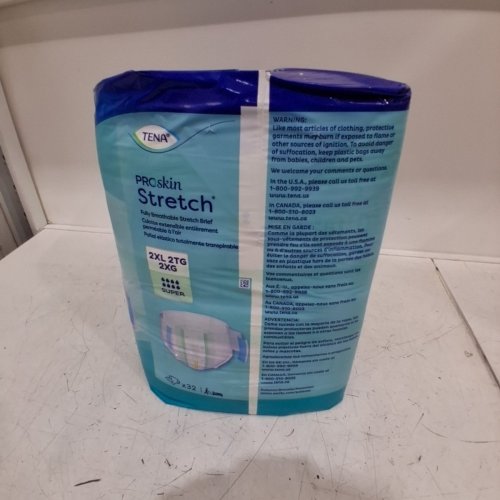 32PK TENA PROSKIN FULLY BREATHABLE STRETCH BRIEFS - 2XL image 3