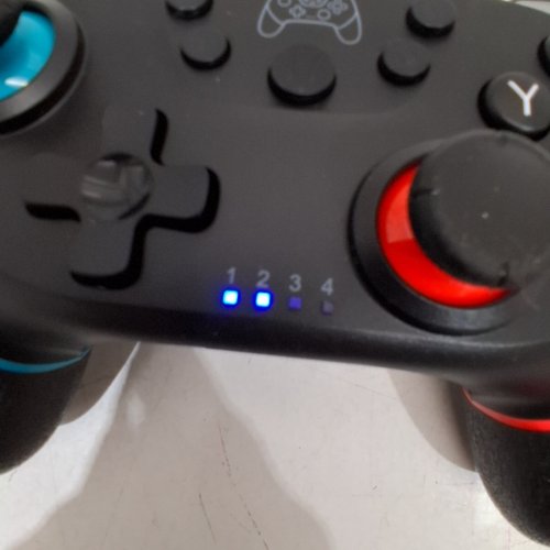3RD PARTY WIRELESS RECHARGEABLE USB-C CONTROLLER FOR NINTENDO SWITCH - BLACK (MODEL: N-SL) image 2