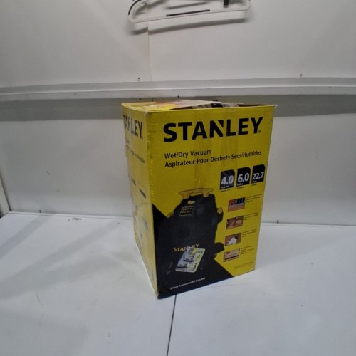 STANLEY WET/DRY VACUUM - 6GAL/22.7L - 4.0HP - BLACK/YELLOW (MODEL: SL18116P) image 5