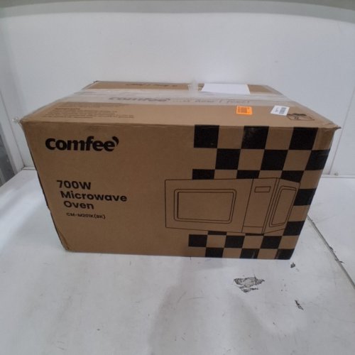 COMFEE COMPACT COUNTERTOP MICROWAVE OVEN - 0.7 CU.FT - 700W - WHITE (MODEL: CM-M201K-WH) image 5