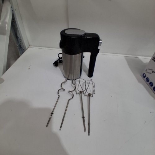 WESTINGHOUSE 5 SPEED HAND MIXER - 120V - SILVER/ BLACK (MODEL: WKHMF0208SS) image 3