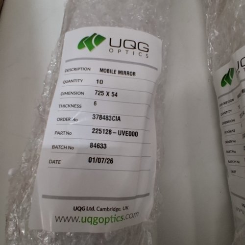 20PK UQG OPTICS MOBILE MIRROR STRIPS - 24" X 2.1" image 6