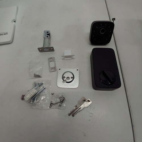 ULTRALOQ FINGERPRINT SMART WI-FI DEADBOLT - BLACK (MODEL: BOLT-F-BK) image 3