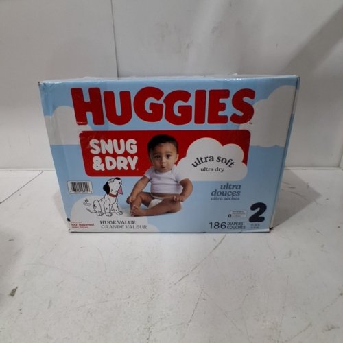 186PK HUGGIES SNUG & DRY BABY DIAPERS 101 DALMATIONS - SIZE 2 image 4