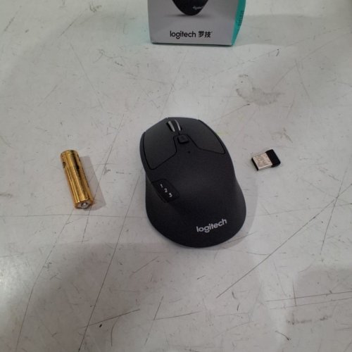 LOGITECH TRIATHLON M720 WIRELESS BLUETOOTH COMPUTER MOUSE WITH UNIFYING RECEIVER - BLACK (MODEL: M-R0062 / 910-006036) image 3
