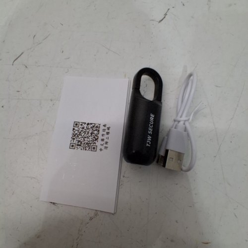 TJW SECURE MIMNI FINGERPRINT PADLOCK - BLACK image 2