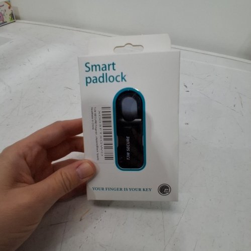 TJW SECURE MIMNI FINGERPRINT PADLOCK - BLACK image 3