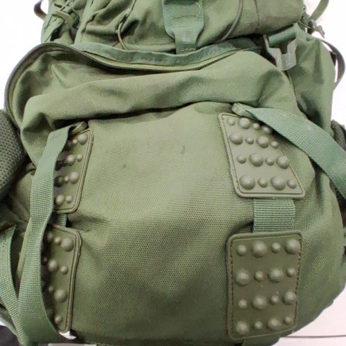 TRIPOLE COLONEL METAL FRAME RUCKSACK WITH DETACHABLE BAG & RAIN COVER FOR TREKKING & TRAVELLING - 80L - OLIVE GREEN image 3