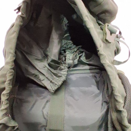 TRIPOLE COLONEL METAL FRAME RUCKSACK WITH DETACHABLE BAG & RAIN COVER FOR TREKKING & TRAVELLING - 80L - OLIVE GREEN image 4