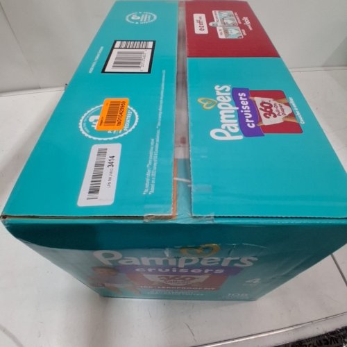 108PK PAMPERS CRUISERS 360 BABY DIAPERS - SIZE 4 image 2