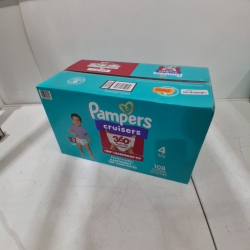 108PK PAMPERS CRUISERS 360 BABY DIAPERS - SIZE 4 image 4