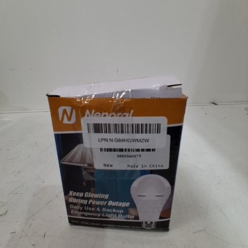 2PK NEPORAL RECHARGEABLE LIGHT BULBS - 6000K - WHITE image 4