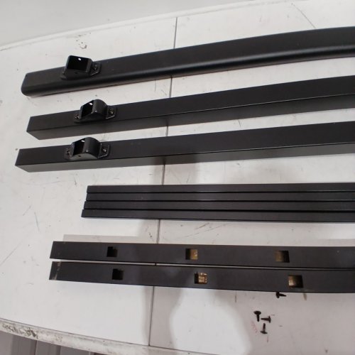 GOTTINFURT METAL STAIR RAILING - 3 STEPS - 40" X 37" - BLACK image 3