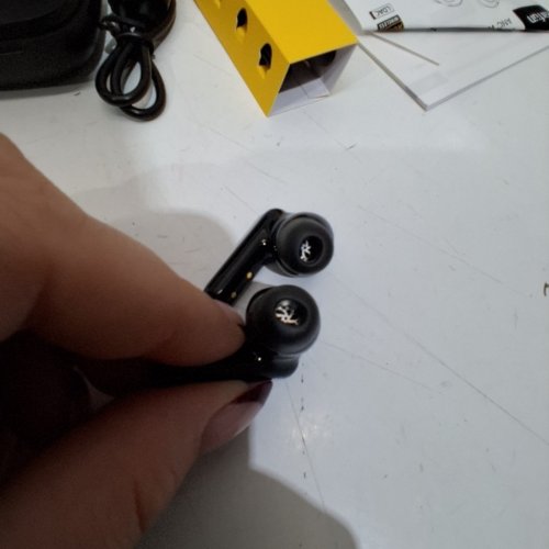 EARFUN AIR PRO 3 NOISE CANCELLING WIRELESS BLUETOOTH EARBUDS - IN EAR HEADPHONES WITH QUALCOMM APTX ADAPTIVE SOUND, 6 MICS, CVC 8.0, ENC CALL, BLUETOOTH 5.3, 45H PLAYTIME - BLACK (MODEL: TW500) image 3