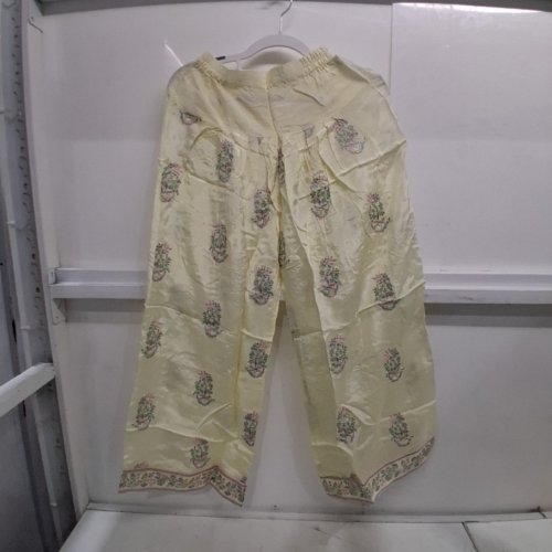 3PC ZIVA EMBROIDERED TUNIC AND PANTS SET - 13/14 - PALE YELLOW image 4