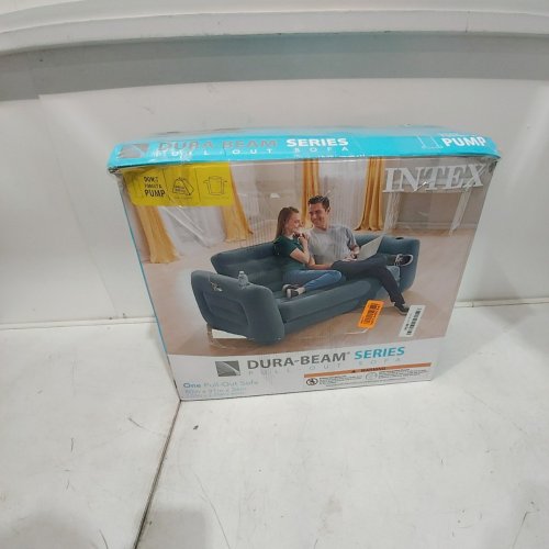 INTEX PULL-OUT INFLATABLE BED SERIES COUCH W/ QUEEN SIZE PULL OUT BED 90" X 91" X 26" (MODEL:66552EP) image 3