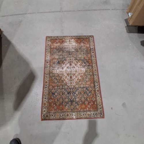 PATTERNED AREA RUG - 27.5" X 44" - MULTICOLOR image 2