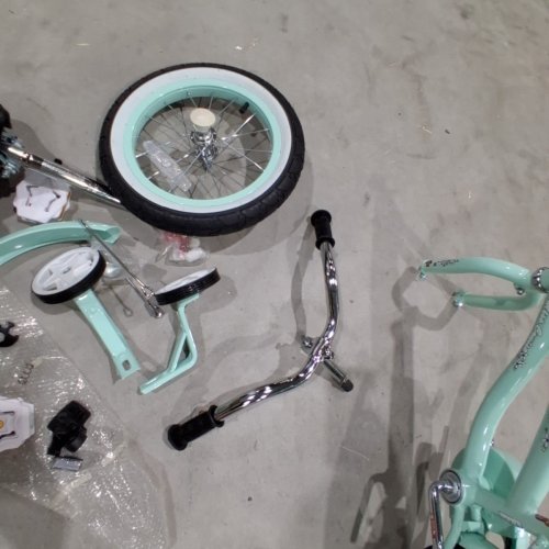 JOYSTAR KID CRUISER BIKE WITH TRAINING WHEELS - 14" - CRUISER GREEN (MODEL: BIKE015GR-14) image 5