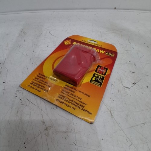 PANTHER VISION POWERPAW 600 RECHARGEABLE HAND WARMER - RED (MODEL: PW6000) image 5