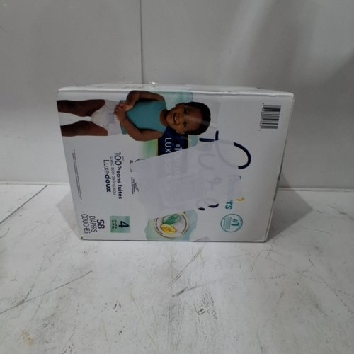 58PK PAMPERS PURE 100% LEAKPROOF BABY DIAPERS - SIZE 4 image 3
