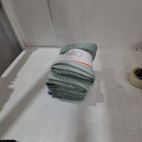 4PK CARO HOME HAND TOWELS - 18" X 30" - GREEN (STYLE: 1945886) image 2