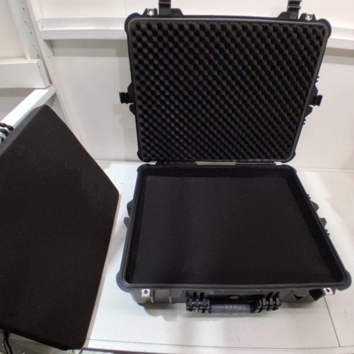 MEIJIA ALL WEATHER WATERPROOF CUSTOMIZABLE HARD PROTECTIVE CAMERA CASE - 24" X 19.5" X 8.6" - BLACK image 3