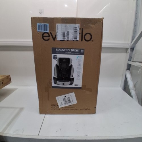 EVENFLO 2-IN-1 MAESTRO SPORT BOOSTER CAR SEAT - 22LBS TO 110LBS MAX - GRANITE (MODEL: 34912203C) image 4