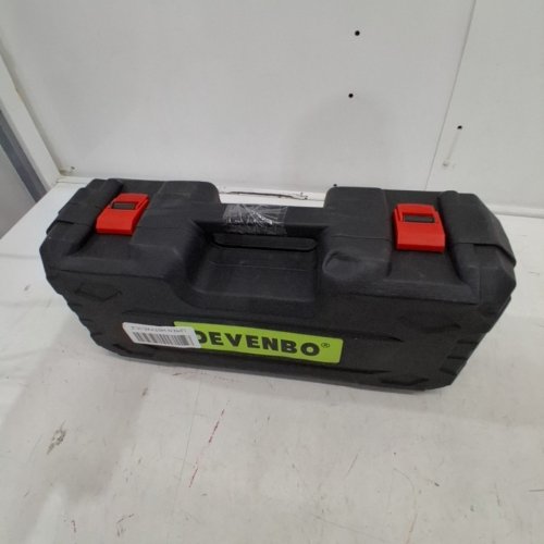 DEVENBO CORDLESS HANDHELD ELECTRIC PORTABLE MINI CHAINSAW - 6" / 880W / 2000 MAH BATTERY - BLACK / GREEN (MODEL: ZHDJ-01) image 6