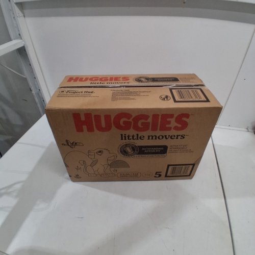 132PK HUGGIES LITTLE MOVERS DIAPERS - SIZE 5 (25-37LB) image 2
