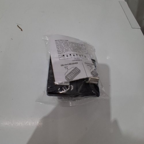 4PK ASONPAO DELTA 3 GARAGE DOOR REMOTE - BLACK (MODEL: KLIK3U-BK) image 3