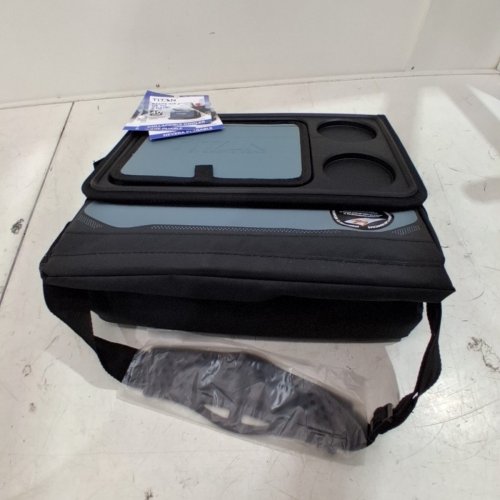 TITAN BY ARCTIC ZONE COLLAPSIBLE COOLER WITH 2 DRINK HOLDERS AND EASY ACCESS LID - HOLDS UP TO 40 CANS - LIGHT BLUE / BLACK (MODEL: 10005638) image 2