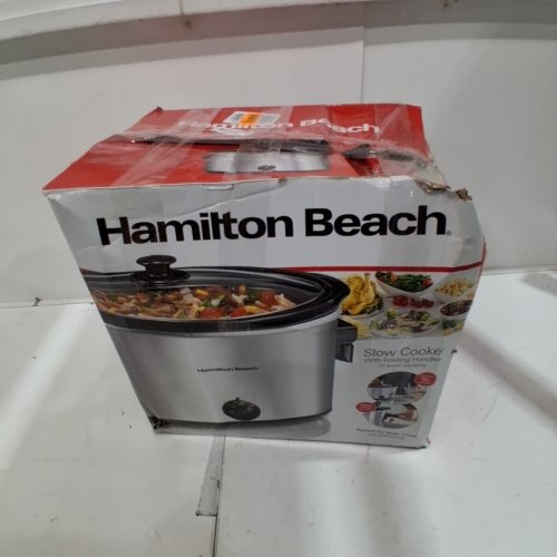 HAMILTON BEACH 10 QUART SLOW COOKER - STAINLESS STEEL - (MODEL: 33190FG) image 7