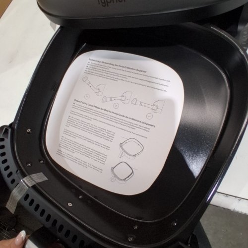 TYPHUR DOME 2 AIR FRYER, EXTRA LARGE WITH SUPERIOR AIRFLOW, SELF-CLEANING SMART DIGITAL FRYER WITH PFAS FREE BASKET FOR QUICK EASY MEALS - 5.6 QUARTS - SILVER - (MODEL:AF03) image 3