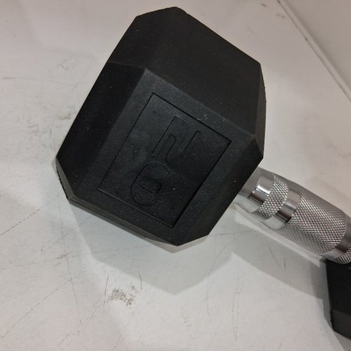 2PK CAP RUBBER HEX DUMBBELL - 20LBS image 4
