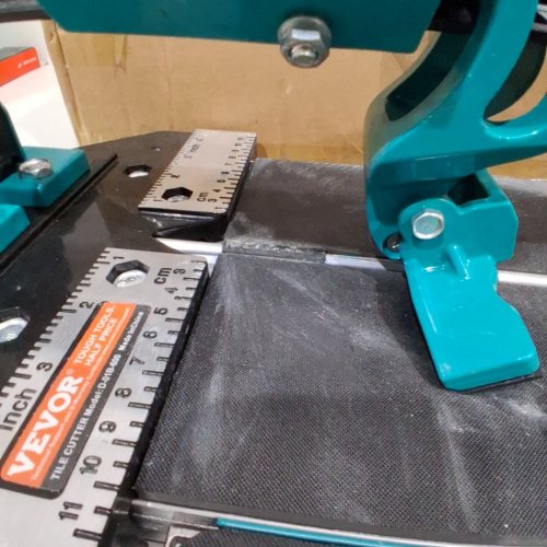 MANUAL TILE CUTTER TOOL - 24" - BLACK/TEAL (MODEL: D-01B-600) image 3