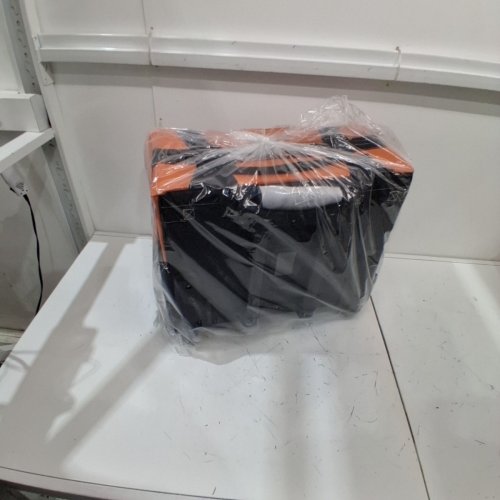 ROLLING TOOL BAG 27 POCKETS HEAVY DUTY ROLLER TOOL BAG ON WHEELS - 110LBS MAX | 17" - ORANGE / BLACK - (MODEL: GH07 ) image 3