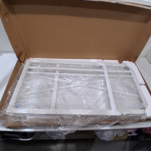 foldable office computer desk - 40" - WHITE image 3