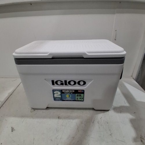 IGLOO MARINE 25QT COOLER -HOLDS 36 CANS - WHITE - (MODEL: 49550) image 2