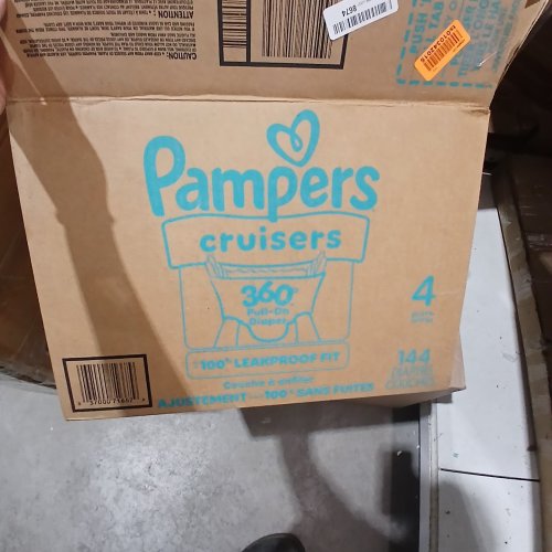 124PK PAMPERS CRUISERS 360° WITH STRETCHY WAISTBAND - SIZE 4 image 2