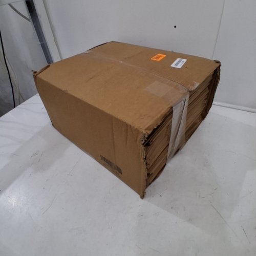 100PK XPCARE LARGE KRAFT SHOPPING PAPER BAGS WITH HANDLES - 16" X 6" X 12" - BROWN image 2