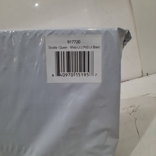 3PC SUPER SOFT MICROFIBER DUVET COVER SET - WHITE image 2