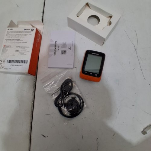COOSPO GPS BIKE COMPUTER ANT+ CYCLING COMPUTER GPS WITH BLUETOOTH & 2.4" LCD SCREEN - BLACK/ORANGE (MODEL: BC107) image 4