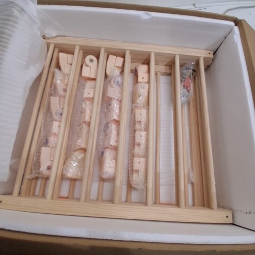 KIDSBUDDY 8 PANEL BABIES AND TODDLERS WOODEN PLAYPEN - 57" X 23" - WOOD (MODEL: BOARD US02) image 3