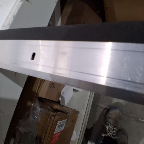MD BUILDING COMMERCIAL GRADE DOOR SWEEP - 36" - BLACK/SILVER image 3