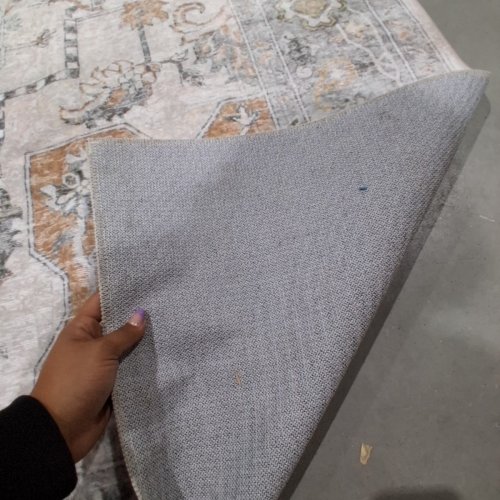 GENIMO NON-SLIP MACHINE WASHABLE RUG - 8FT X 10FT - MULTICOLOR image 3